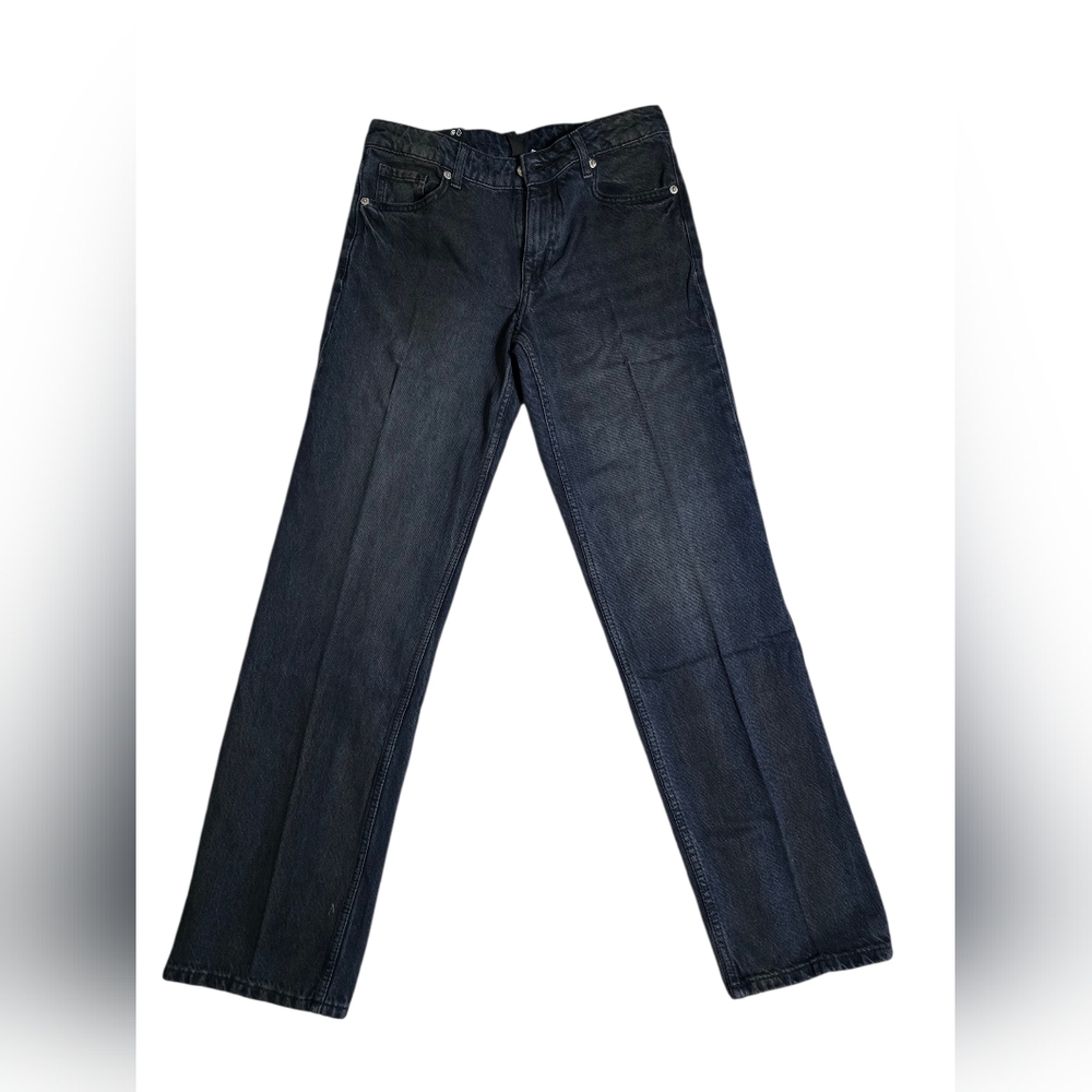 NWT | H&M | Women's Dark Denim Straight Leg Jeans | Size 4